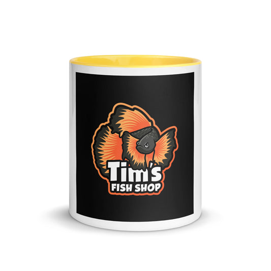Tims Fish Shop Ceramic Mug - Color Inside