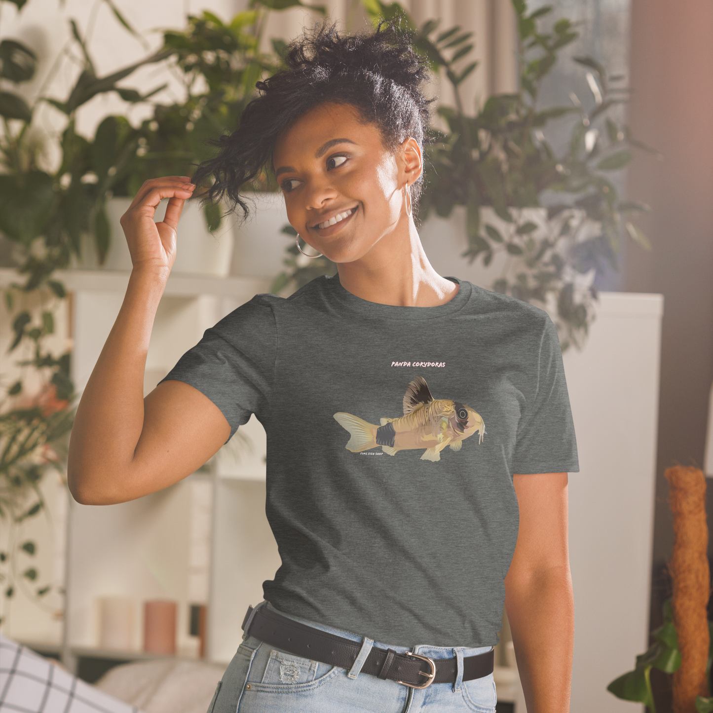 Panda Corydoras | Short-Sleeve Unisex T-Shirt